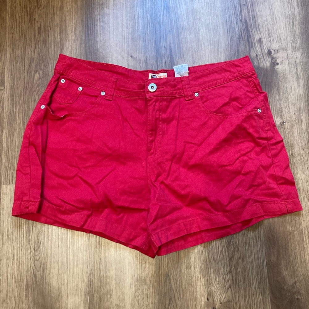 Faded Glory Red Women's Jean Shorts